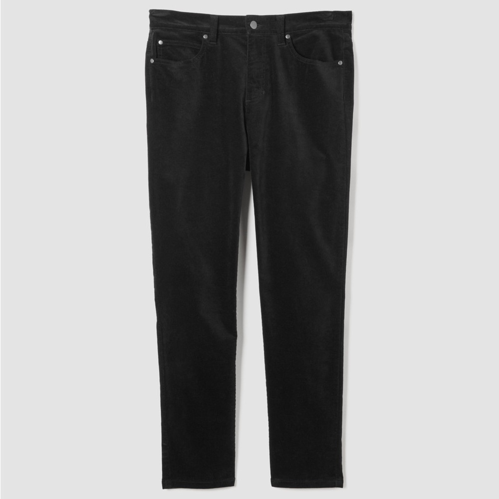 Eileen Fisher Women’s Velveteen Cotton Stretch Pant
